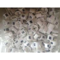 Collectie-serie MINI wit nummer 1-100 - thumbnail