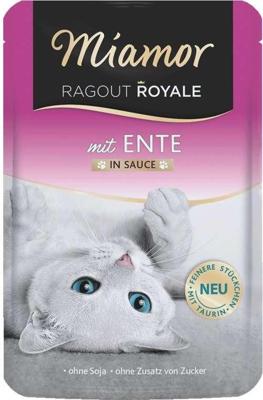 MIAMOR Ragout Royale Duck in sauce - nat kattenvoer - 100g