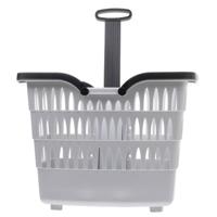 ROTO voormand kliksysteem | 20 liter | kunststof | grijs | stuurklem - thumbnail