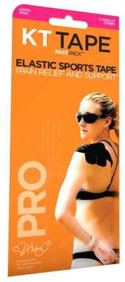 KT Tape Pro Fastpack Elastic Sports Tape Strips Roze
