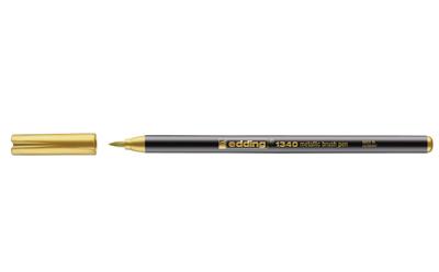 Brushpen edding 1340 metallic goud