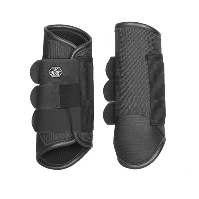 QHP QCross Kevlar A eventing beschermers zwart maat:xl