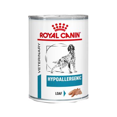 Royal Canin Veterinary Hypoallergenic natvoer hond (paté, 400 g) 4 trays (48 x 400 g) Royal Canin Veterinary Hypoallergenic natvoer hond (paté, 400 g) 4 trays (48 x 400 g)