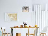 Globo Zwarte hanglampGorley met smoke glas Ø 40cm - 15698H - thumbnail