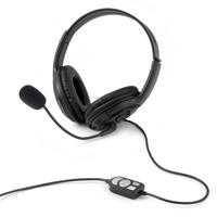 Hoofdtelefoon met microfoon CoolBox Coolchat U1 Zwart - thumbnail