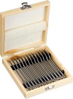 Ivana 46309 speedborenset 6-25 mm 13-delig in houten kist - thumbnail