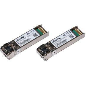 Mikrotik SFP/SFP+/SFP28 BiDi: XS+2733LC15D netwerk transceiver module Vezel-optiek 25000 Mbit/s LC 1