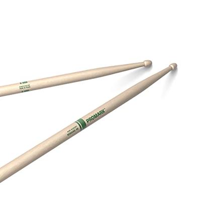 ProMark RBHR595AW Rebound 5B Raw Hickory drumstokken met houten tip