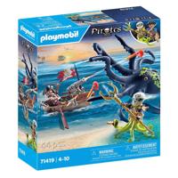 PLAYMOBIL Pirates gevecht tegen de reuzenoctopus 71419 - thumbnail