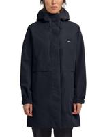 Jack wolfskin Terraview 2L Regenjas Dames Dark Navy S - thumbnail