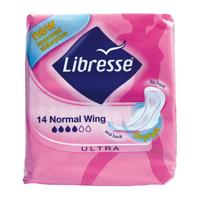 Libresse Ultra normal wing 14 Stuks - thumbnail