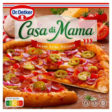 Dr. Oetker Casa di Mama Pizza Salame extra piccante 415 g bij Jumbo