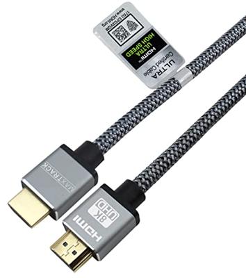 Maxtrack C 221-1,5HNL HDMI-kabel HDMI Aansluitkabel HDMI-A-stekker, HDMI-A-stekker 1.50 m Zwart 8K UHD