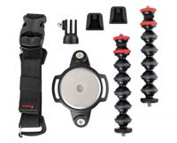 Joby Compatibel met/Vervanging voor GoPro, GorillaPod Rig Upgrade, voor DSLR Camera, Focus, SLR-Zoom, Accessoires, Microfoons, Lichten, Vlogging, YouTube Video, Actiecamera's - thumbnail