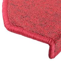 15 st Trapmatten 65x24x4 cm bordeauxrood - thumbnail