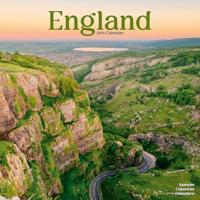 England Calendar 2026 Square Travel Wall Calendar - 16 Month - thumbnail