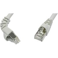 Telegärtner 100008669 RJ45 Netwerkkabel, patchkabel CAT 6A S/FTP 5.00 m Grijs Vlambestendig, Snagless 1 stuk(s) - thumbnail