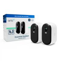 ARLO ESSENTIAL2 2K OUTDOOR CAMERA 2-PACK VMC3250-100EUS IP-Bewakingscameraset Met 2 cameras 2688 x 1520 Pixel - thumbnail