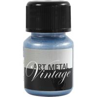 Schjerning Hobbyverf metallic, parelmoer blauw(5031), 30 ml/ 1 fles - thumbnail