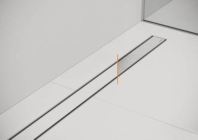 Easy Drain Compact Clean douchegoot omkeerbaar 100cm geborsteld RVS