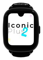 SaveFamily ICONIC PLUS 2 .connected horloge met GPS voor kinderen, WhatsApp, Spotify, AI, videogesprekken, muziek, Bluetooth, App Store, SOS, chatten, beveiligde zone (Gotham Black, Iconic Plus 2) - thumbnail