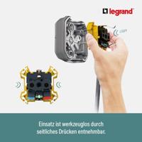 Legrand 069719L Compleet Spatwaterdicht schakelmateriaal Plexo Grijs 1 stuk(s) - thumbnail
