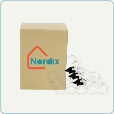 Nordix Riemhanger 3 stuks Zwart Ophanger voor Sjaals en Riemen Orga... Nordix Riemhanger 3 stuks Zwart Ophanger voor Sjaals en Riemen Orga...