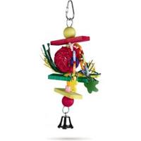 Houten vogelspeeltje Trinnox 22 cm - thumbnail