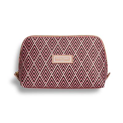 Otis Batterbee The Beauty Makeup Bag L Cerise Deco Otis Batterbee The Beauty Makeup Bag L Cerise Deco