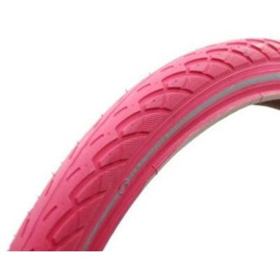 Deli Tire Voorvorkdeli 24x1.75 47-507 roze reflectie