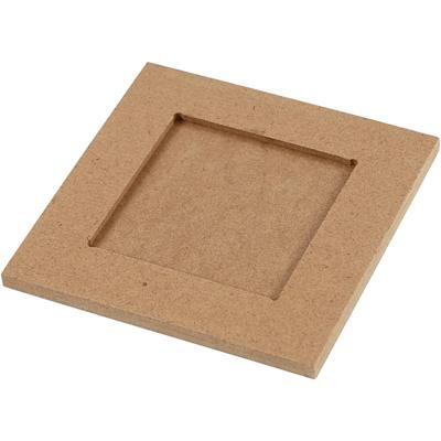 Creativ Company Frame lijmen, d: 3 mm, afm 10x10 cm, 1 stuk Creativ Company Frame lijmen, d: 3 mm, afm 10x10 cm, 1 stuk