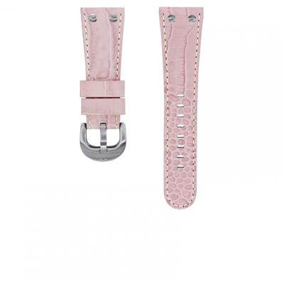 TW Steel horlogeband TWB79 Leder Roze 26mm + wit stiksel