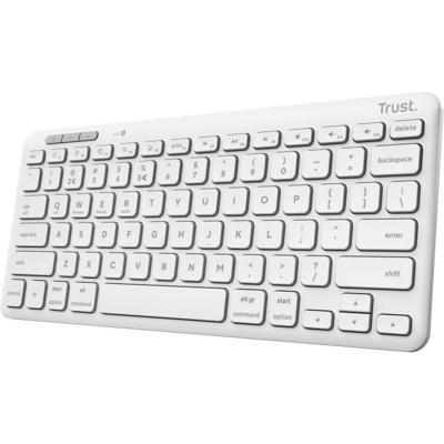 Trust Lyra Toetsenbord Draadloos Wit