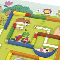 Goula Jumbo hamsters 1 tot 10 educatief rekenspel - thumbnail