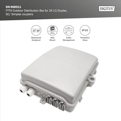 Digitus DN-968911 Dibributiebox 16 poorten SC