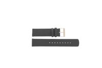 Horlogeband Skagen SKW2794 Leder Antracietgrijs 18mm - thumbnail