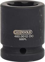 KS Tools 460.0012 Torx-E-Plus steekdop voor Mercedes, 32 EPL, 50 mm lang - thumbnail