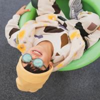 Kinderzonnebril Leeuw KI ET LA groen - thumbnail