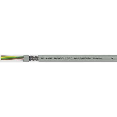HELU 16011-1000 Datakabel LiYCY 14 x 0.5 mm² Grijs 1000 m