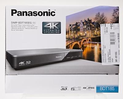 Panasonic DMP-BDT185EG DVD/Blu-ray-speler Blu-Ray speler 3D Zilver Panasonic DMP-BDT185EG DVD/Blu-ray-speler Blu-Ray speler 3D Zilver