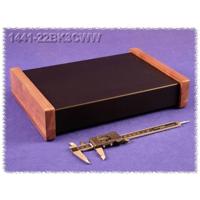 Hammond Electronics 1441-22BK3CWW Universele behuizing 305 x 203 x 51 Staal Zwart 1 stuk(s) - thumbnail