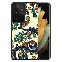 Back Cover Samsung Galaxy S21 Ultra Barok Flower - thumbnail