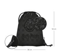Baagl Gymtas Harry Potter Hogwarts Zwart - thumbnail