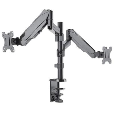 Manhattan 461597 Monitor-tafelbeugel Aantal monteerbare displays: 2 Display(s) 43,2 cm (17) - 81,3 cm (32) Zwart Draaibaar, In hoogte verstelbaar, Kantelbaar, Manhattan 461597 Monitor-tafelbeugel Aantal monteerbare displays: 2 Display(s) 43,2 cm (17) - 81,3 cm (32) Zwart Draaibaar, In hoogte verstelbaar, Kantelbaar,
