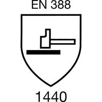 Honeywell Handschoen | maat 9 blauw/geel | polyamide | EN 388 PSA-categorie II | 10 paar - 091409142X 091409142X - thumbnail