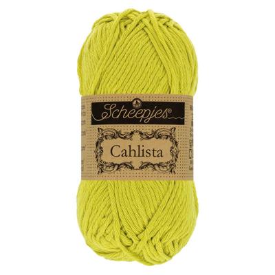 Scheepjes Cahlista 50g - 245 Green Yellow