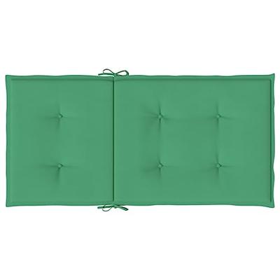Tuinstoelkussens 6 st 100x50x3 cm oxford stof groen