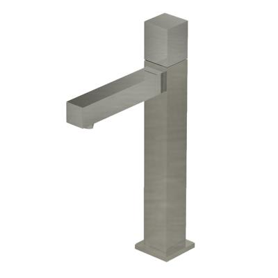Fonteinkraan Hotbath Dude 1-knop Recht 23 cm Vierkant Geborsteld Nikkel Fonteinkraan Hotbath Dude 1-knop Recht 23 cm Vierkant Geborsteld Nikkel
