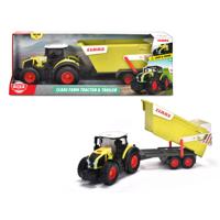 Dickie claas tractor met kieptrailer - thumbnail
