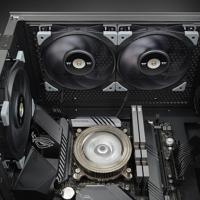 Thermaltake TOUGHFAN 14 PC-ventilator Zwart (b x h x d) 140 x 140 x 25 mm - thumbnail